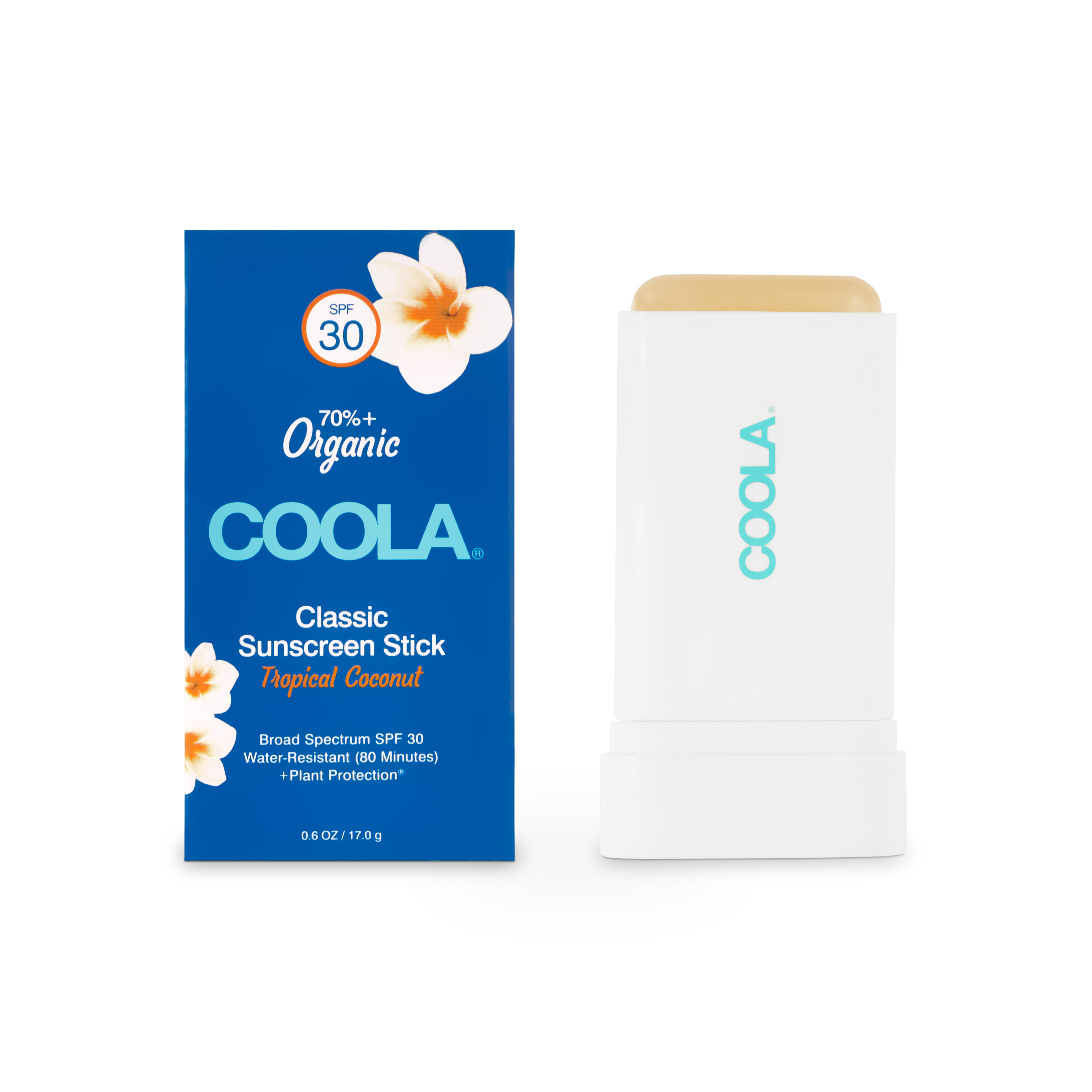 COOLA Classic Sunscreen Stick SPF30 Tropical Coconut