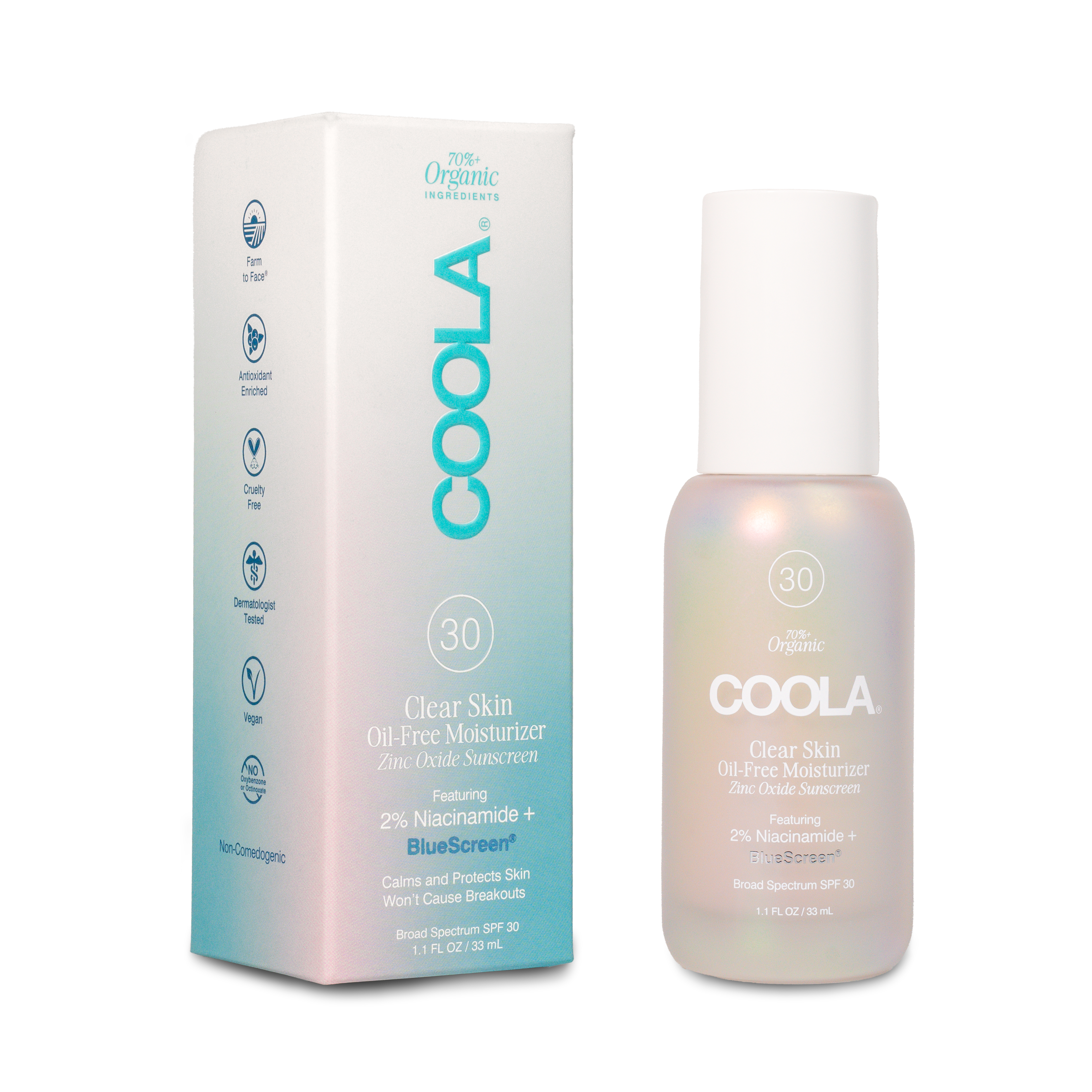 COOLA Mineral Clear Skin Oil-Free Moisturizer SPF30