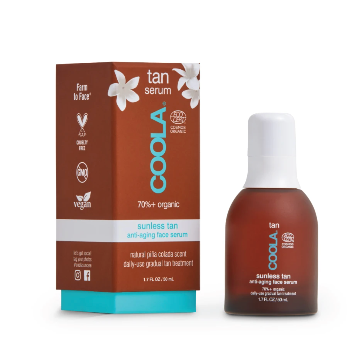 COOLA Anti-aging Face Serum Tan