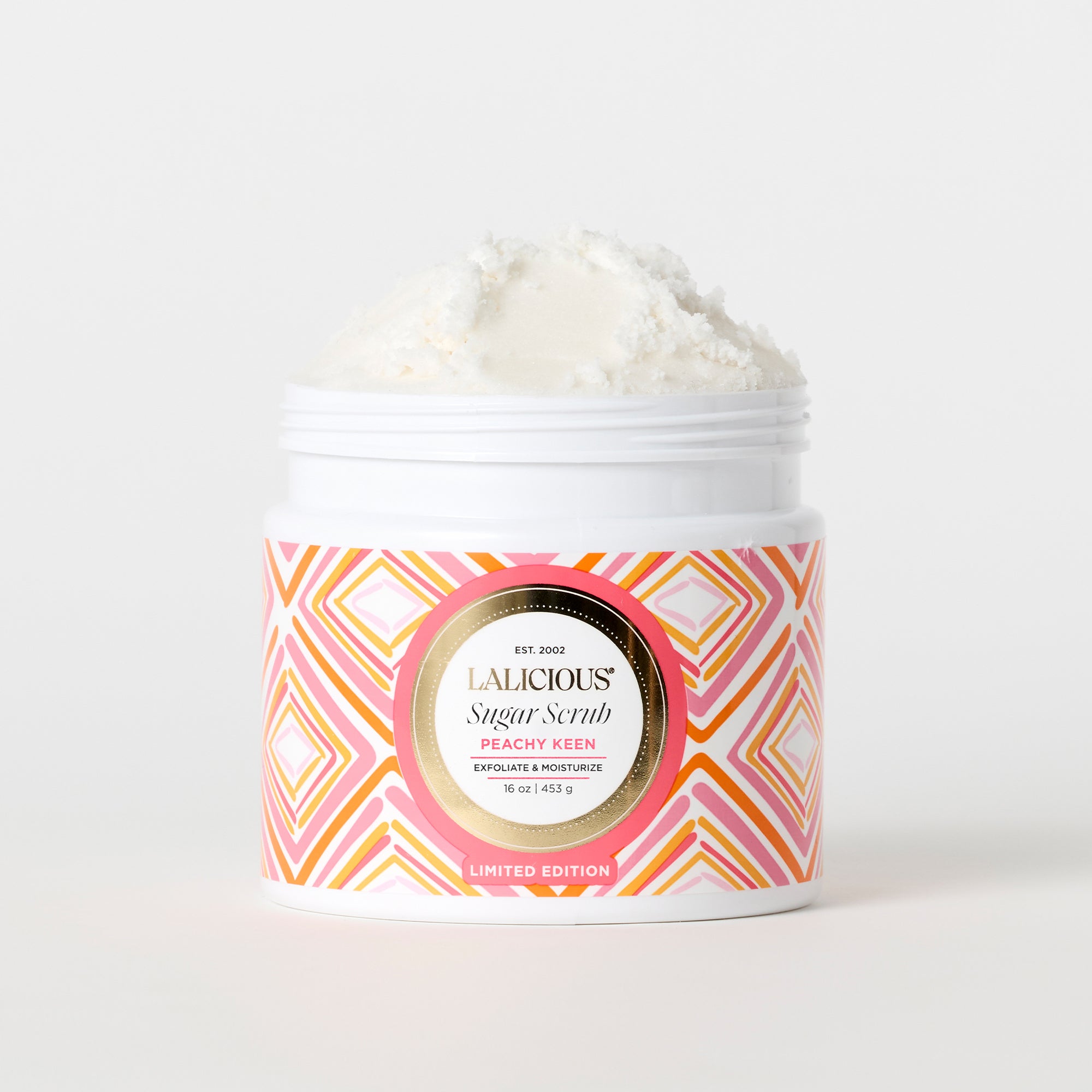 Lalicious Peachy Keen Body scrub (453g)